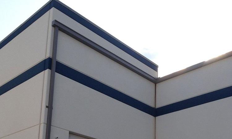 Custom Box Gutter Installation - Detailed