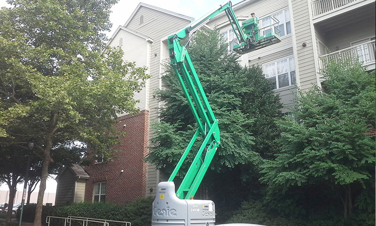 Five-Story Gutter Replacement - Upper Level
